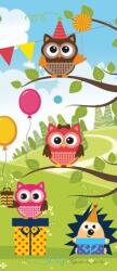 Consalnet Bagoly party vlies poszter, fotótapéta 1375VET /91x211 cm/ (1375-VET)