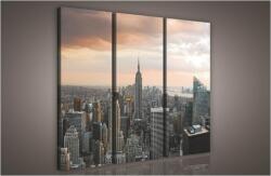 Consalnet New York, 3 darabos vászonkép, 90x80 cm méretben (C5-155S6)