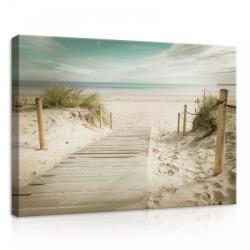 Consalnet Homokos tengerpart, vászonkép, 70x50 cm méretben (C5-11597O7)