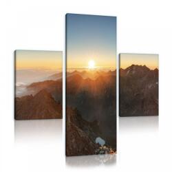 Consalnet Vászonkép 3 darabos, Hegyek 130x80 cm méretben (C5-10509S16)