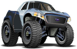 Sverus Fotótapéta Monster Truck, 312 x 219 cm (SV-15570505-312X219CM)