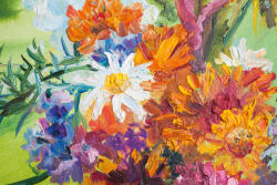 Dimex Vlies Fotótapéta - Colorful bouquet of summer flowers - 375x250 cm (MS-5-2015)