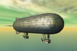 Dimex Vlies Fotótapéta - Airship - 375x250 cm (MS-5-2785)