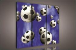 Consalnet Focilabdák, 3 darabos vászonkép, 90x80 cm méretben (C5-919S6)