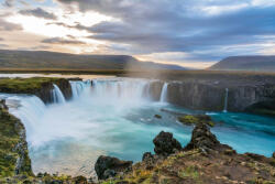 Dimex Vlies Fotótapéta - Godafoss waterfall - 375x250 cm (MS-5-3192)
