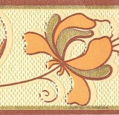 Jász-Iron Barna-narancs bordűr (F802-021)