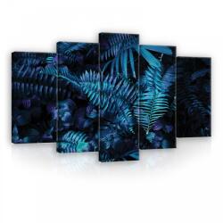 Consalnet Vászonkép 5 darabos, Páfrány 100x60 cm méretben (C5-12664S17)