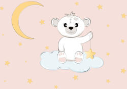 Dimex Vlies Fotótapéta - Bear on the cloud - 375x250 cm (MS-5-1445)