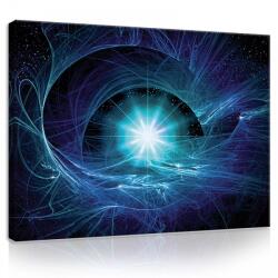 Consalnet Vászonkép, Kékben, 100x75 cm méretben (C5-20278O1)