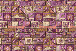 Dimex Vlies Fotótapéta - Sewn pieces of fabric - 375x250 cm (MS-5-2501)