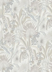Erismann Drapp-szürke trópusi növény mintás tapéta (Martinique 10390-02) (10390-02)