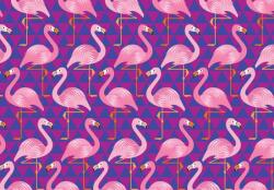 Consalnet Flamingók poszter, fotótapéta Vlies (254 x 184 cm) (C1-11141V4)