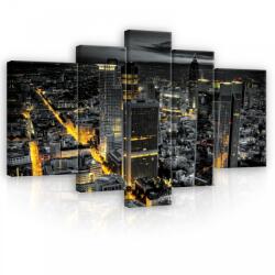 Consalnet Vászonkép, 5 darabos, Városkép 170x100 cm méretben (C5-21420S4A)