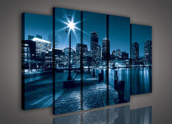 Consalnet Vászonkép, 5 darabos Boston 150x100 cm méretben (C5-165S12)