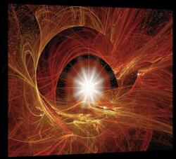 Consalnet Piros absztrakt, vászonkép, 60x40 cm méretben (C5-20279O4)