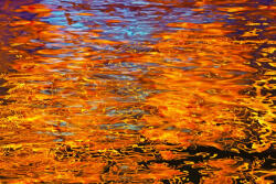 Dimex Vlies Fotótapéta - the reflection of light in water - 375x250 cm (MS-5-2564)