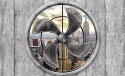 Consalnet Szellőző poszter, fotótapéta, Vlies (368 x 254 cm) (C1-3094V8)