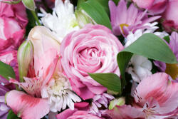 Dimex Vlies Fotótapéta - Pink Bouquet - 375x250 cm (MS-5-1402)