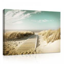 Consalnet Homokos tengerpart, vászonkép, 70x50 cm méretben (C5-11593O7)
