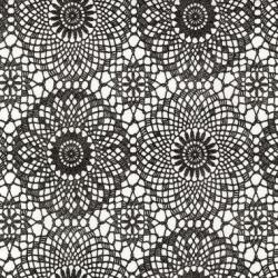 Vénilia Décor Gekkofix CONTOUR BLACK öntapadós tapéta 45 cm x 2 m (12869)