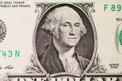 Dimex Vlies Fotótapéta - Washington Portrait on Dollar - 375x250 cm (MS-5-2953)