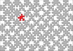 Consalnet Puzzle poszter, fotótapéta (200 x 140 cm) (C1-10129VX4)