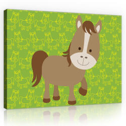 Consalnet Vászonkép, Ló, 100x75 cm méretben (C5-10981O1)