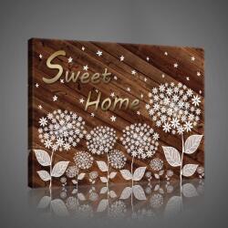 Consalnet Vászonkép, Sweet Home, 100x75 cm méretben (C5-2699O1)
