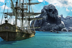 Dimex Vlies Fotótapéta - Pirate sailing ship - 375x250 cm (MS-5-2773)