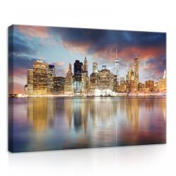 Consalnet Város, vászonkép, 70x50 cm méretben (C5-11854O7)