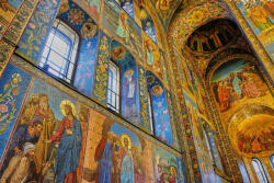 Dimex Vlies Fotótapéta - Interior of The Church of the Savior on the Spilled Blood - 375x250 cm (MS-5-0902)