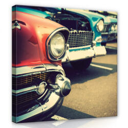 Consalnet Retró autók, vászonkép 40x40 cm méretben (C5-12705O5)