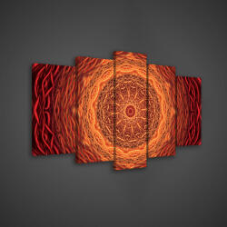 Consalnet Vászonkép 5 darabos, Mandala 100x60 cm méretben (C5-2417S17)