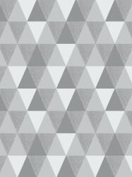 Consalnet Szürke háromszögek poszter, fotótapéta (184 x 254 cm) (C1-10952V4A)