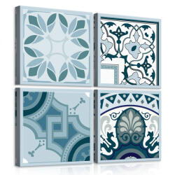 Consalnet Vászonkép 4 darabos, Mozaik minta 50x50 cm méretben (C5-11219S20)