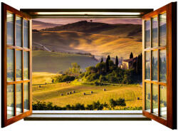 Consalnet Kilátás az ablakból vlies poszter, fotótapéta 717VEZ4 /201x145 cm/ (717-VEZ4)