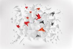 Consalnet Origami poszter, fotótapéta, Vlies (368 x 254 cm) (C1-2210V8)