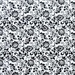Vénilia Décor Gekkofix HERITAGE BLACK WHITE öntapadós tapéta 67, 5 cm x 15 m (55769)