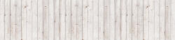 Dimex OLD WHITE WOODEN WALL öntapadós konyhai poszter, 260x60 cm (KI-260-161)