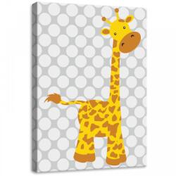 Consalnet Zsiráf, vászonkép, 50x70 cm méretben (C5-10992O7)