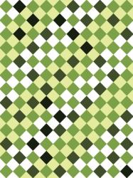 Consalnet Zöld minta poszter, fotótapéta (184 x 254 cm) (C1-10715V4A)