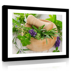 Consalnet Vászonkép, Zöld növény, kaspóban 80x60 cm méretben (C5-11319O6)