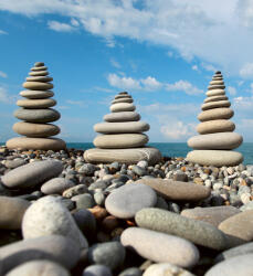 Dimex STACK OF STONES fotótapéta, poszter, vlies alapanyag, 225x250 cm (MS-3-0204)