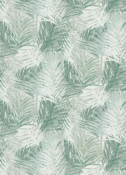 Erismann Fehér-zöld levél mintás tapéta (Collage 10350-07) (10350-07)