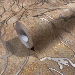 Marburg Barna márvány törések beton alapon tapéta (City Glow 34255) (34255)