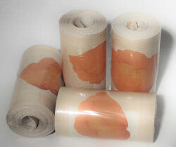 Jász-Iron Narancs virág mintás bordűr (5795-35)