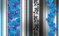 Consalnet Virág minta poszter, fotótapéta Vlies (152, 5 x 104 cm) (C1-1278VEL)