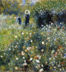 Dimex WOMAN IN GARDEN fotótapéta, poszter, vlies alapanyag, 225x250 cm (MS-3-0256)