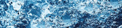Dimex SPARKLING WATER öntapadós konyhai poszter, 260x60 cm (KI-260-060)