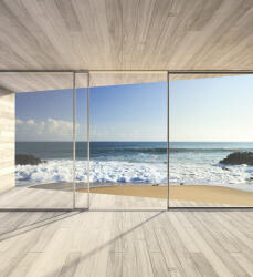 Dimex LARGE BAY WINDOW fotótapéta, poszter, vlies alapanyag, 225x250 cm (MS-3-0042)